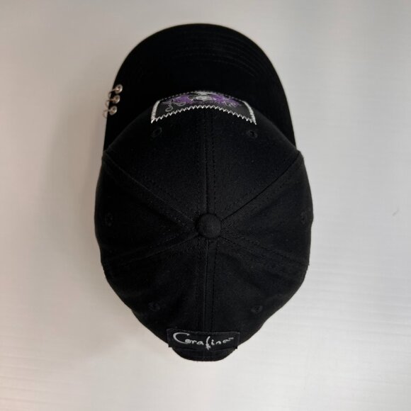 Coraline Hat Women Snap Back Spell Out Patch Wise Brave Tricky Hype Core Cap Ex main image 4
